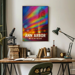Ann Arbor, Michigan Poster
