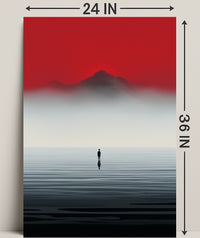 Solitude At Dusk Poster