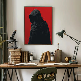 Dark Fantasy Grim Reaper Poster: Eerie Gothic Art PosterGoat