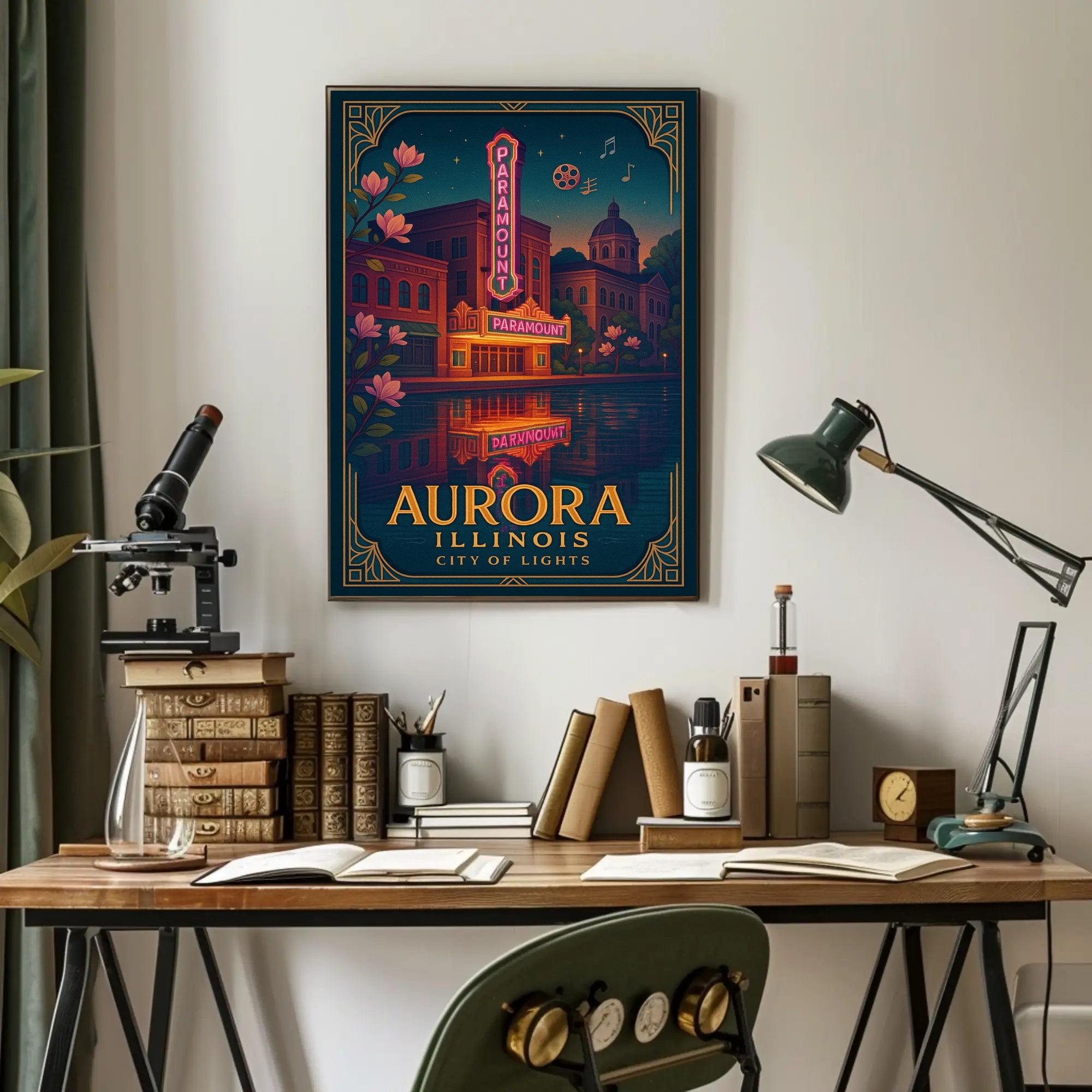 Aurora: City of Lights Poster