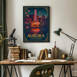 Aurora: City of Lights Poster