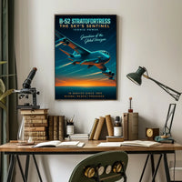 B-52 Stratofortress The Skys Sentinel Poster