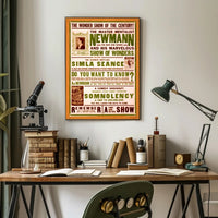 The Master Mentalist Neumann Vintage Entertainment Poster