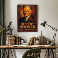 Herbert Hoover Presidential Term Poster