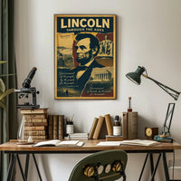 Abraham Lincoln Through the Ages Poster PosterGoat