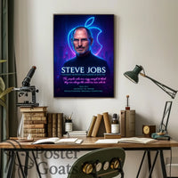 Steve Jobs Visionary Quote Motivational or Quote Poster
