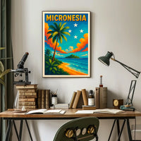 Micronesia Paradise Poster