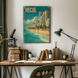 Recife Beachfront Poster