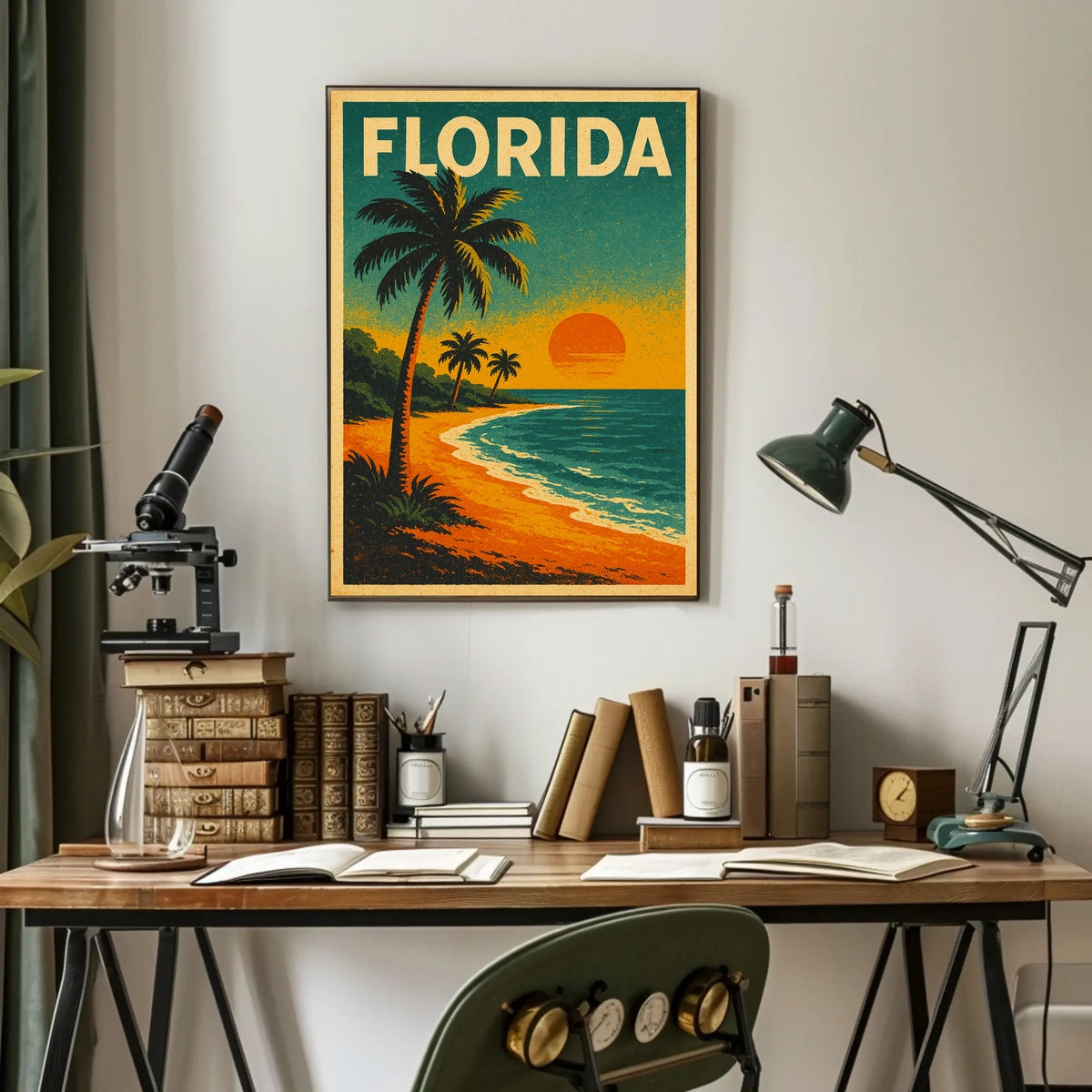 Florida Sunset Poster