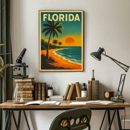 Florida Sunset Poster