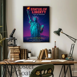 Statue of Liberty Artistic Freedom Cultural or Heritage Poster