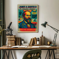 James A. Garfield The Scholar Soldier Poster PosterGoat