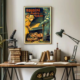 Mystery and Sci-Fi Escape Artistry Futuristic Sci-Fi Poster