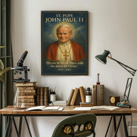 St. Pope John Paul II Poster PosterGoat