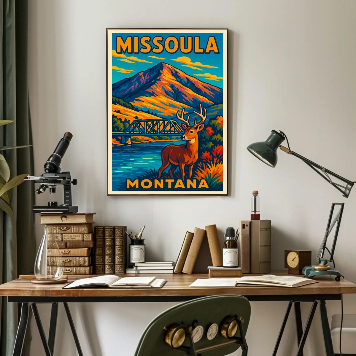 Missoula Montana Poster