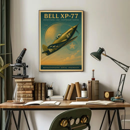 Bell XP-77 Lightweight Fighter Poster