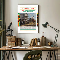 Juneteenth Legacy: Celebrating Freedom with Heritage Cultural Poster