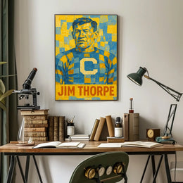 Jim Thorpe Tribute Poster