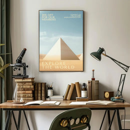 Explore the World Poster PosterGoat