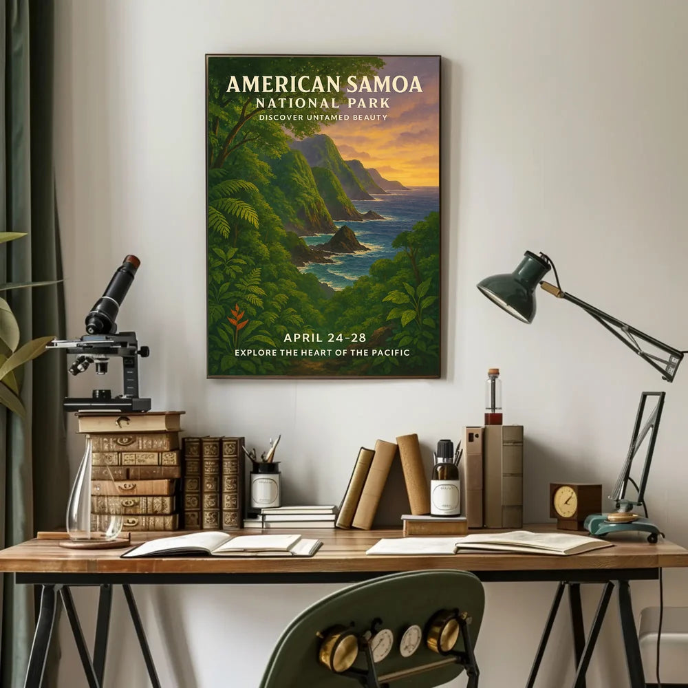 Explore the Heart of the Pacific Event Poster