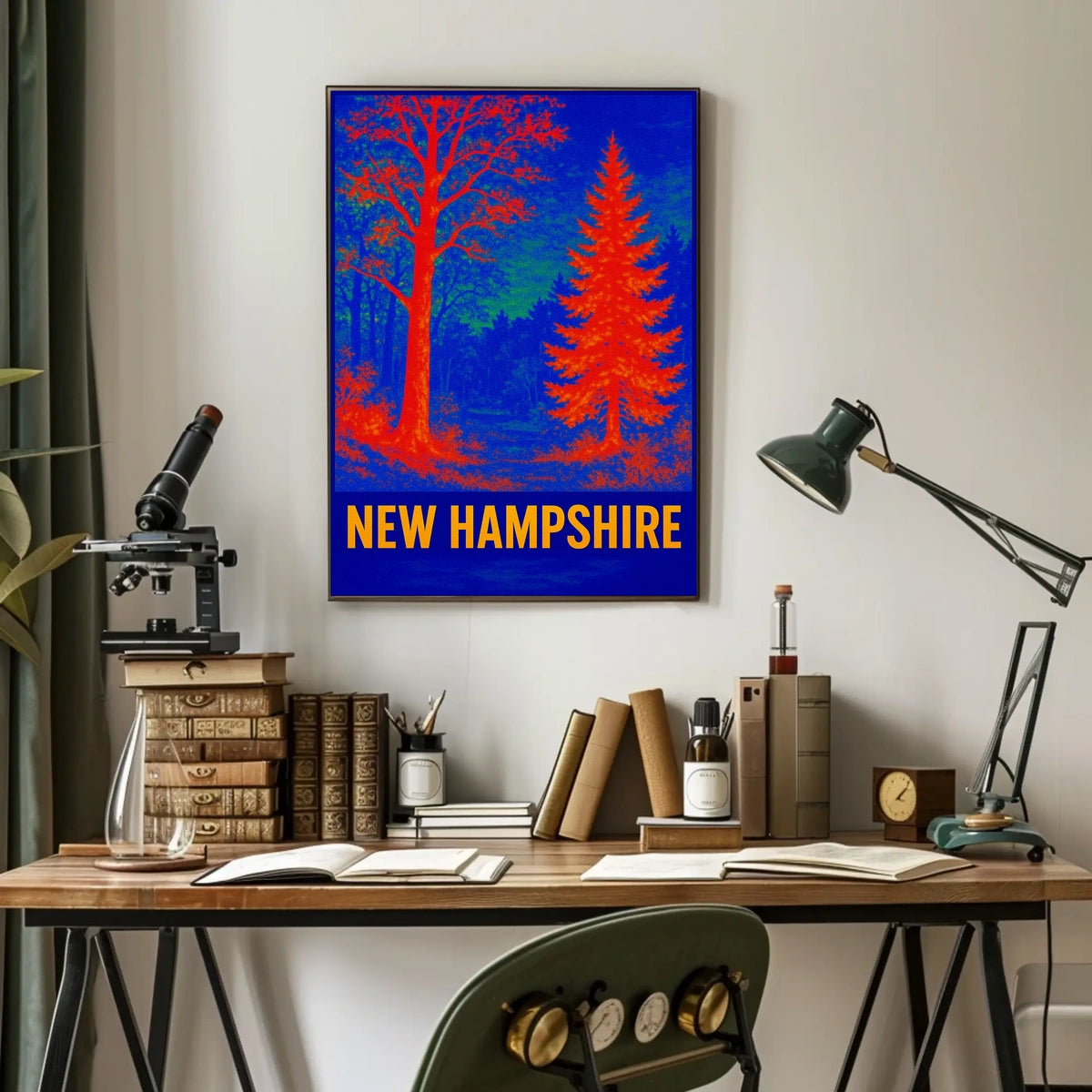 New Hampshire Nature Poster