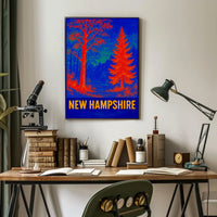 New Hampshire Nature Poster