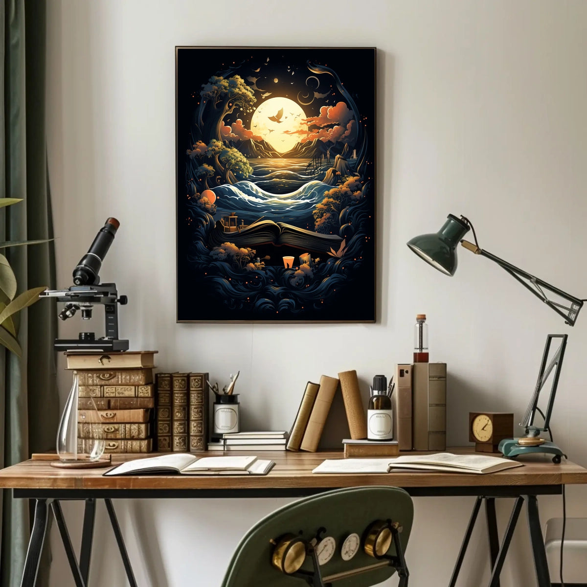 Enchanted Storybook Landscape Poster
