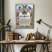 Abraham Lincoln Early Standing Pose Poster Art Print PosterGoat
