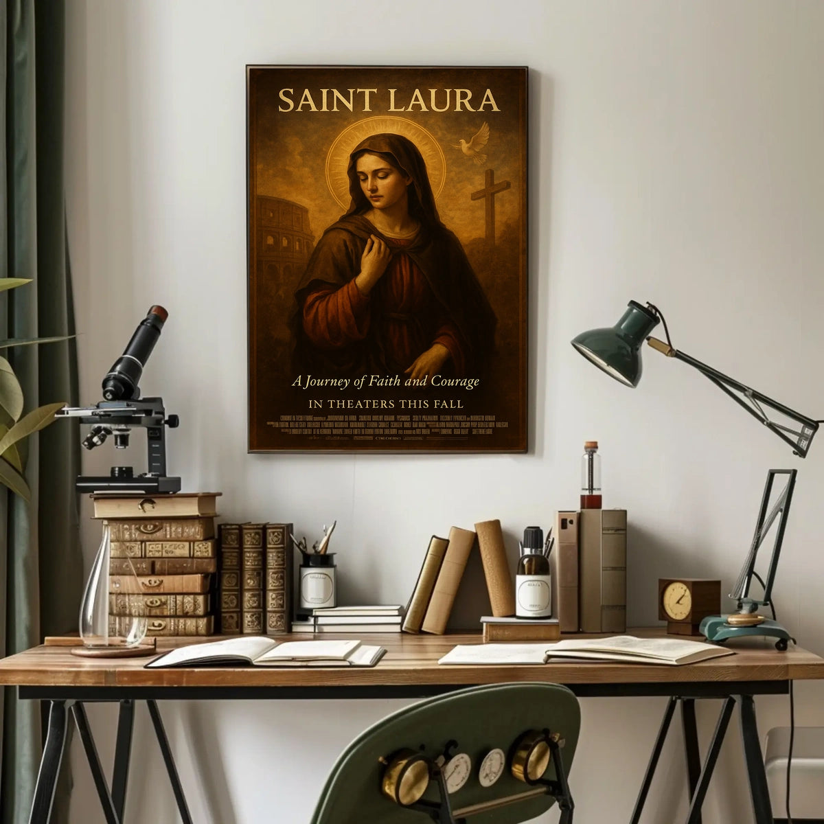 Saint Laura A Journey of Faith Poster