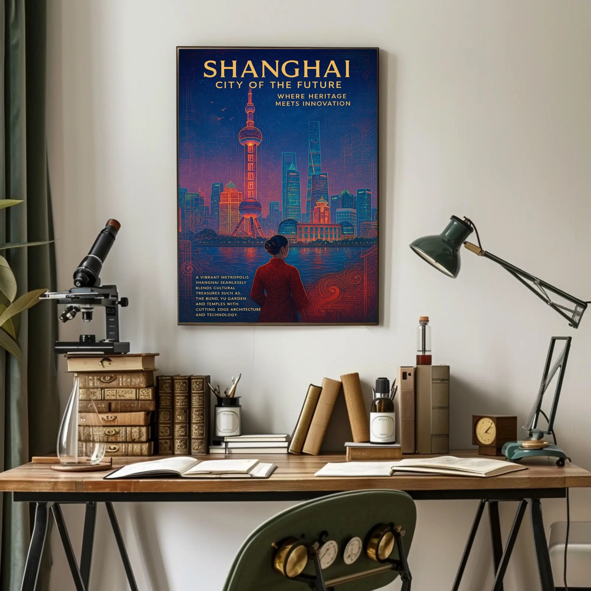 Shanghai City of the Future Poster