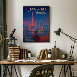 Shanghai City of the Future Poster