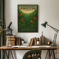 The Heart of the Amazon A Sanctuary of Life Poster