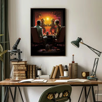 Futuristic Encounter Poster