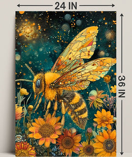 The Enchanted Bee William Morris Art Poster