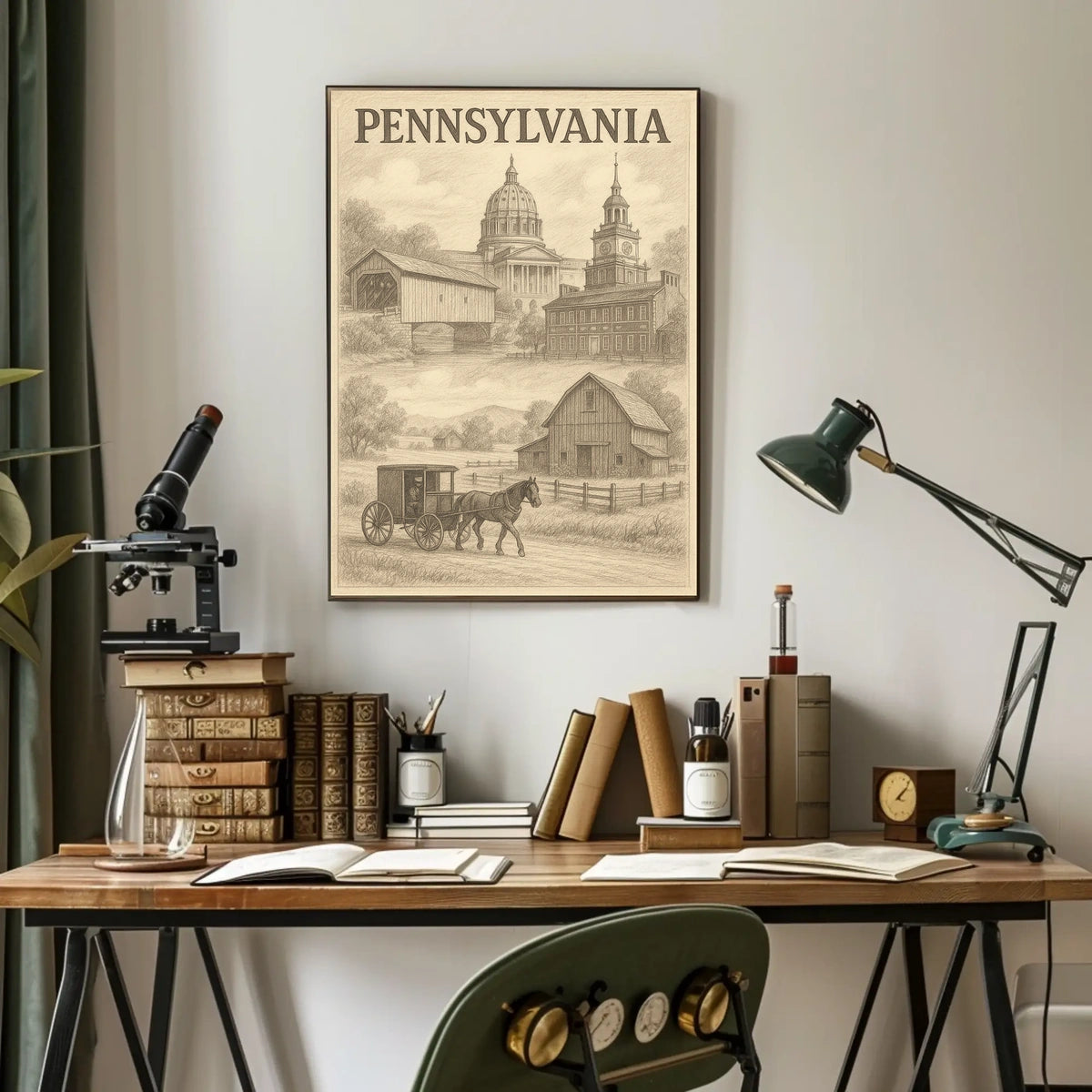 Pennsylvania Heritage Poster