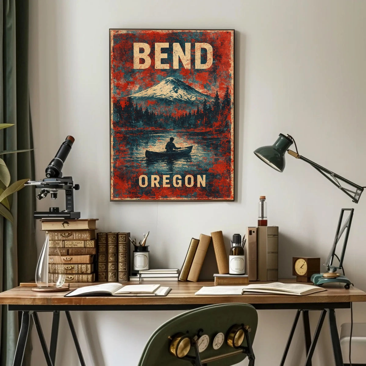 Bend, Oregon Adventure Poster