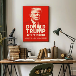 Donald Trump 47th President Poster