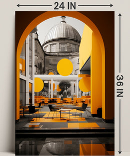 Modern Architectural Elegance Modern Poster