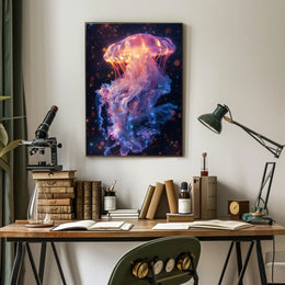 Enchanted Jellyfish Poster