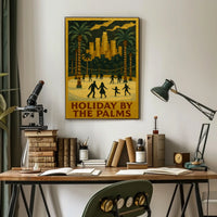 Holiday By The Palms Poster