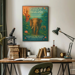 Discover The Heartbeat Of Thailand Poster