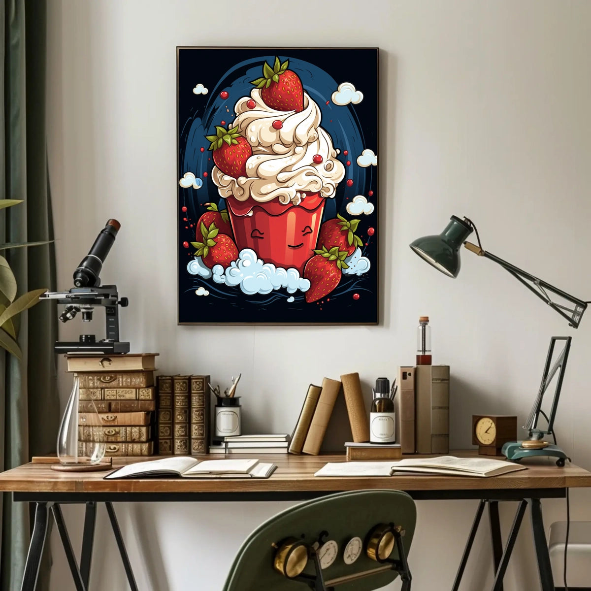 Sweet Strawberry Delight Poster