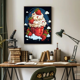 Sweet Strawberry Delight Poster
