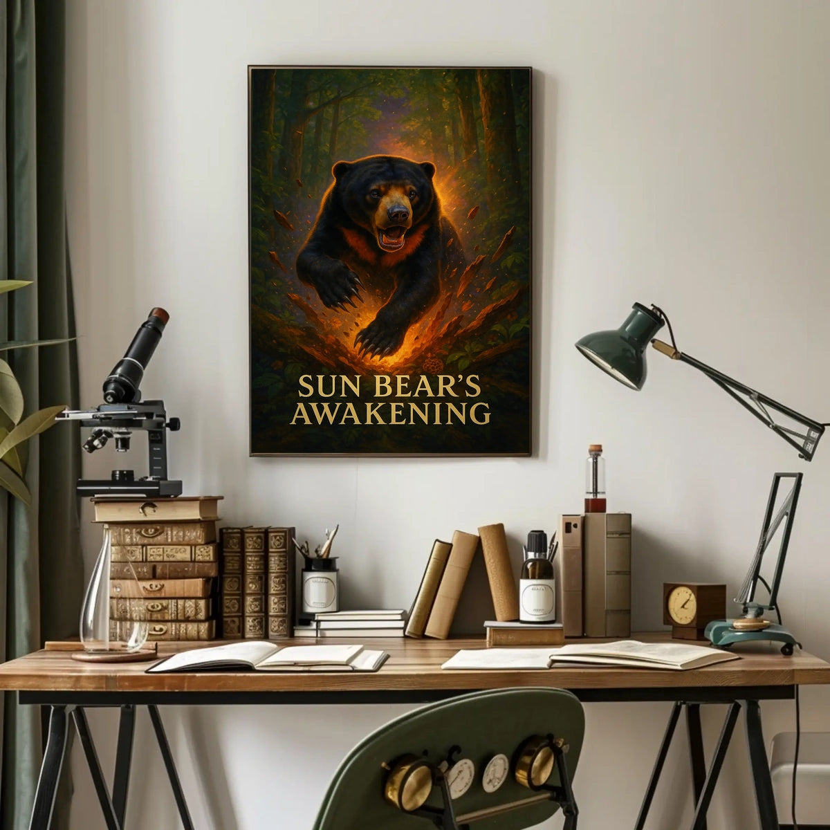 Sun Bears Awakening Poster