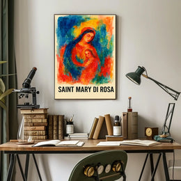 Saint Mary Di Rosa Poster
