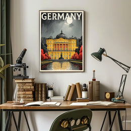 Germany Architectural Elegance Poster