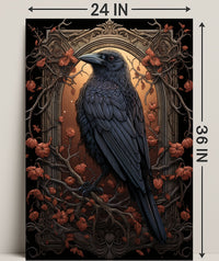 The Enigmatic Raven Poster