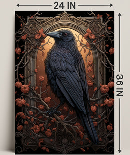 The Enigmatic Raven Poster