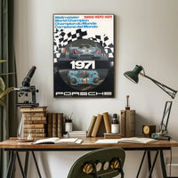 Porsche Racing Champions 1969-1971 Poster