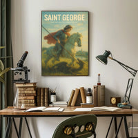 Saint George The Dragon Slayer Poster
